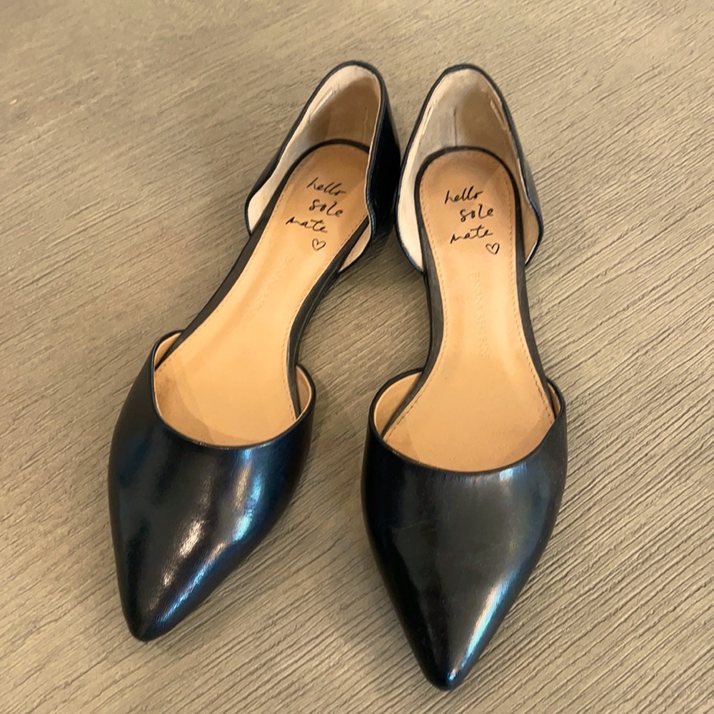 Banana Republic Aiden D’orsay flats 8.5